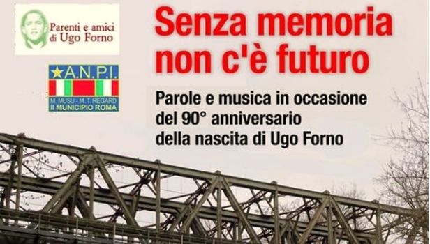 Un evento per i 90 anni dalla nascita di Ugo Forno